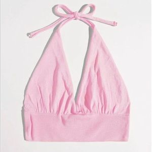 Pink Halter Top